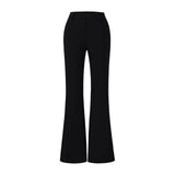 French Karm Pants Women's New High-Waisted Horn Trousers Small Thin Micro-Horned Trousers In Autumn