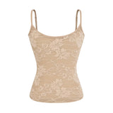 Lace Micro-Permeable Cardigan Top Women 2026 Summer New Hot Girl Solid Color + Inside The Sling Vest Set
