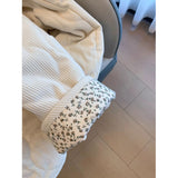Mori Idyllic Flower Atmosphere Feel Casual Cotton Coat Women Autumn Winter Tide Brand Small Plus Velvet Warm Cotton Robe