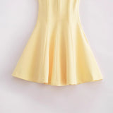 Summer New Wave Swing Hanging Neck Dress 2858777