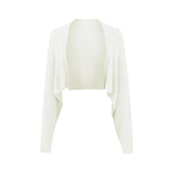 Temperament Gentle Wind Sun Protection Outside Knitted Cardigan Women Spring And Autumn Small Thin Leisure Short Shawl
