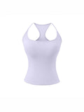 Pure Desire Basic Work Letter Small Sling Female Summer Wear With Chest Cushion Tight Hottie Sleeveless Vest Top