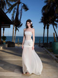 Seaside Holiday Wind Perspective Network Yarn Chest Skirt Design Sense Of Temperament Long Dress Travel To Take Good-Looking Skirt