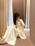 Autumn And Winter New Lazy Wind Irregular Tuxedos Cape Design Fashion Knitted Top Dress Suit Woman