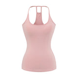 Yoga Sports Set Decorate The Body With Chest Cushion Elastic Sling Slings Small Vest + Over The Waist Thin Hanging Micro-Trumpet Trousers
