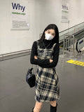 French Style Slinged Dress Women's Autumn And Winter 2026 New Long Dress Small Fragrant Style Han Style Suit