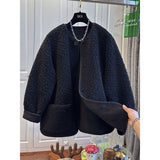High-Level Sense Lamb Fur Coat Woman 2025 Fur Loose Warm And Thick New Spring