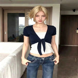 Pure Lace Bra Strap Short Sleeve Sunscreen Cardigan Women Two Sets Of Summer Repair On The Body Of Hot Girls