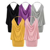 Swinging Collared Back With Dress Women 2026 Summer New Hottie Style Loose Hanging Neck And Hip Dress