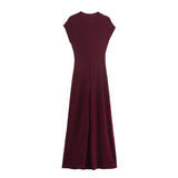 Autumn New Folded Temperament Dress 1165461