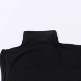 Spring New Asymmetric High-Necked Folding Top 5644024