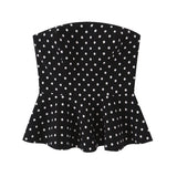 Spring New Wave Point Short Skirt Pended Corset 1210068