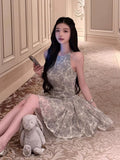 Birthday Party Party Dress Rich Rich Family Heavy Industry Lace Embroidery Mesh Yarn Waist Ponpong Princess Skirt