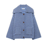 Autumn New Collar Loose Version Of The Knit Coat 9874104