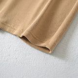 Simple High-End Temperament Half-High-Necked Mid-Sleeve Dress Woman Body Bottom After The Fork Bag Dress