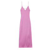Summer New Silk Hyssin Stubble Dress 2452331