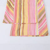 Summer New Striped Loose Leisure Wide Leg Trousers 2785512