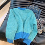Small Fragrant Short Sweater Coat Women's Spring And Autumn New Casual Lazy Wind Loose Knitted Shirt Tide