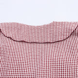 Autumn New Small Plaid Laminated Shirt 5029181