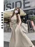 Spice Girls Folded Corset Dress Women's Fashion Temperament A-Character Skirt Waist Thin