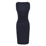 Pure Desire A Word Shoulder Sleeveless Wrinkles Bag Hip Dress Women Summer Niche Temperament Elasticity Thin Hottie Long Skirt
