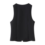 Spring New Bow Trim V-Neck Elastic Repair Body 3067041
