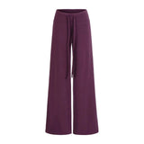 Hooded Hoodie Rope Wide Leg Pants Women Autumn New Small Trousers Trousers Trousers Hooded
