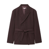 Autumn New Belt Suit Jacket 5063759 Folded Trousers 1255546