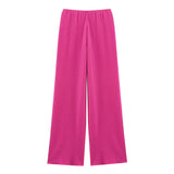 Quality Asymmetric Blouse 0347302 Textured Trousers 0347303 Set