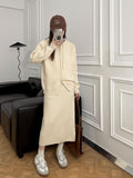 Casual Sports Set Women's Autumn/Winter 2025 New Hoodie Knitwear Knitwear Jacket + Two-Piece Skirt